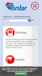Mobile Screenshot of foerster-haustechnik.de